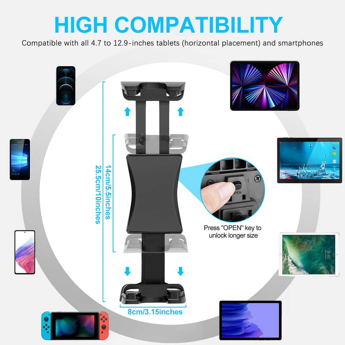 LuxFyre Airplane Phone & Tablet Holder — product view 5