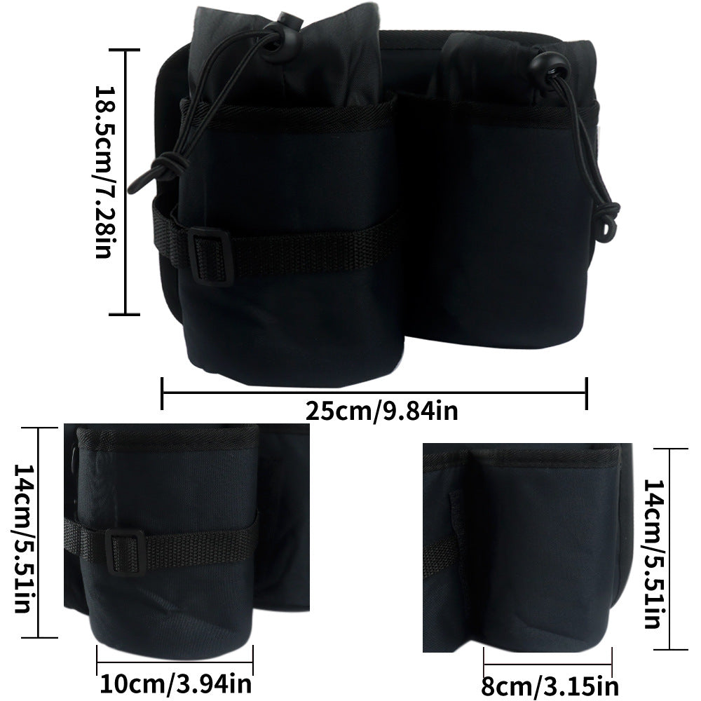 LuxFyre Travel Luggage Cup Holder — product view 2