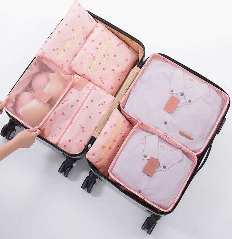 LuxFyre 7-Piece Travel Storage Bag Set — product view 12