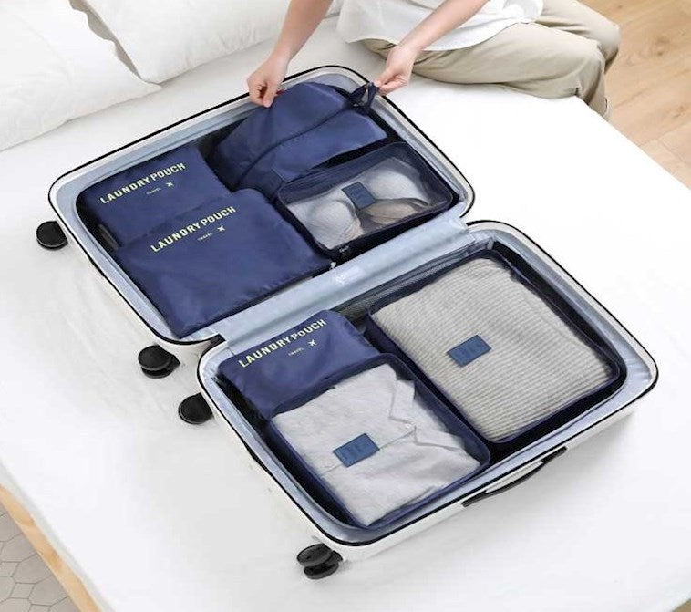 LuxFyre 7-Piece Travel Storage Bag Set — product view 4