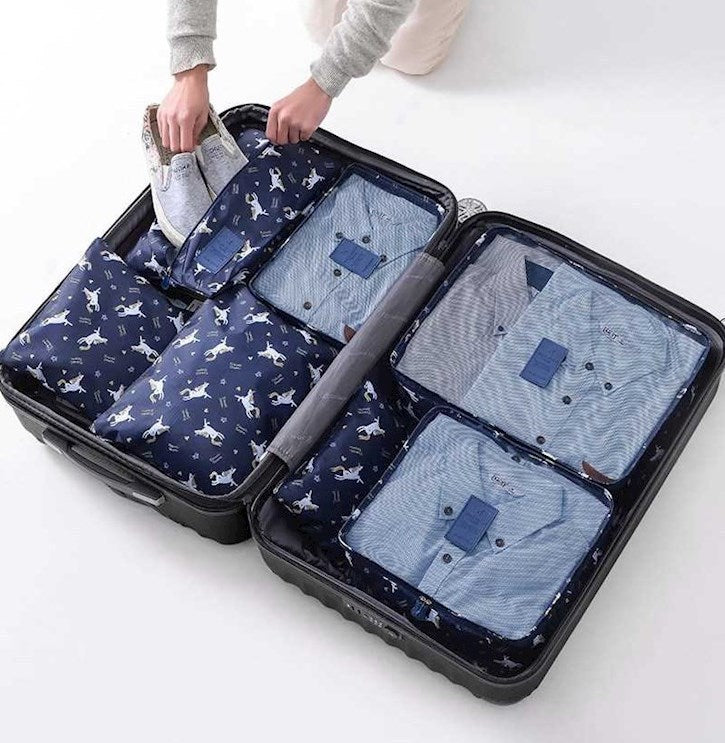 LuxFyre 7-Piece Travel Storage Bag Set — product view 14