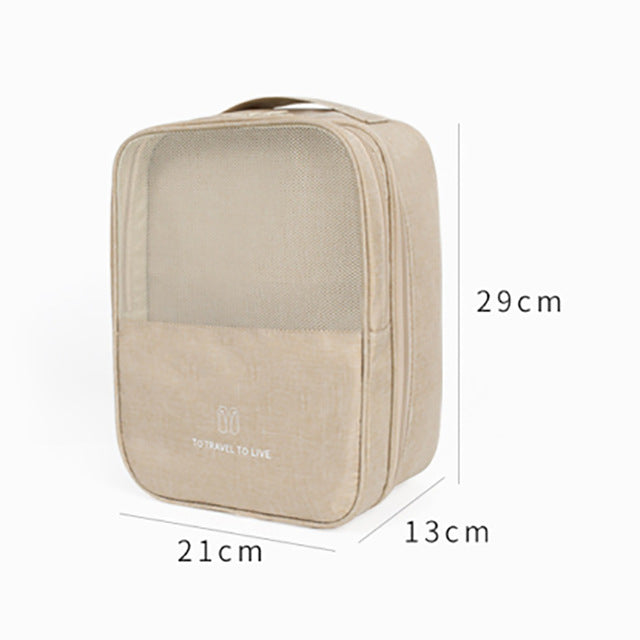 LuxFyre Waterproof Travel Shoe Bag — product view 7