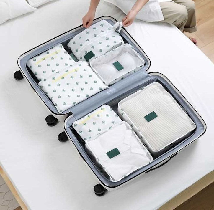 LuxFyre 7-Piece Travel Storage Bag Set — product view 7