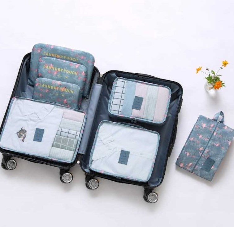 LuxFyre 7-Piece Travel Storage Bag Set — product view 10