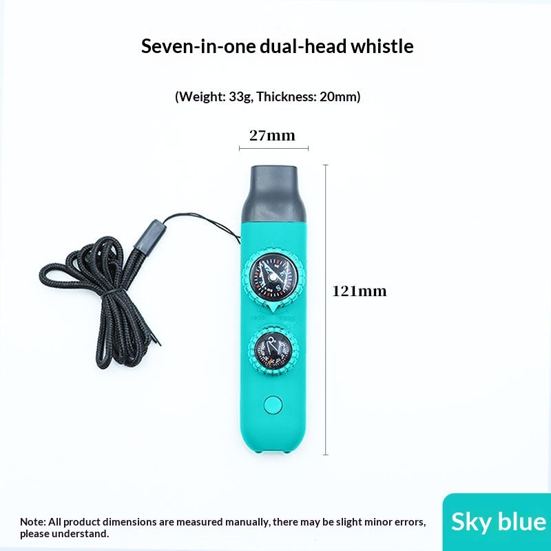 LuxFyre 7-in-1 Travel Safety Whistle — product view 5