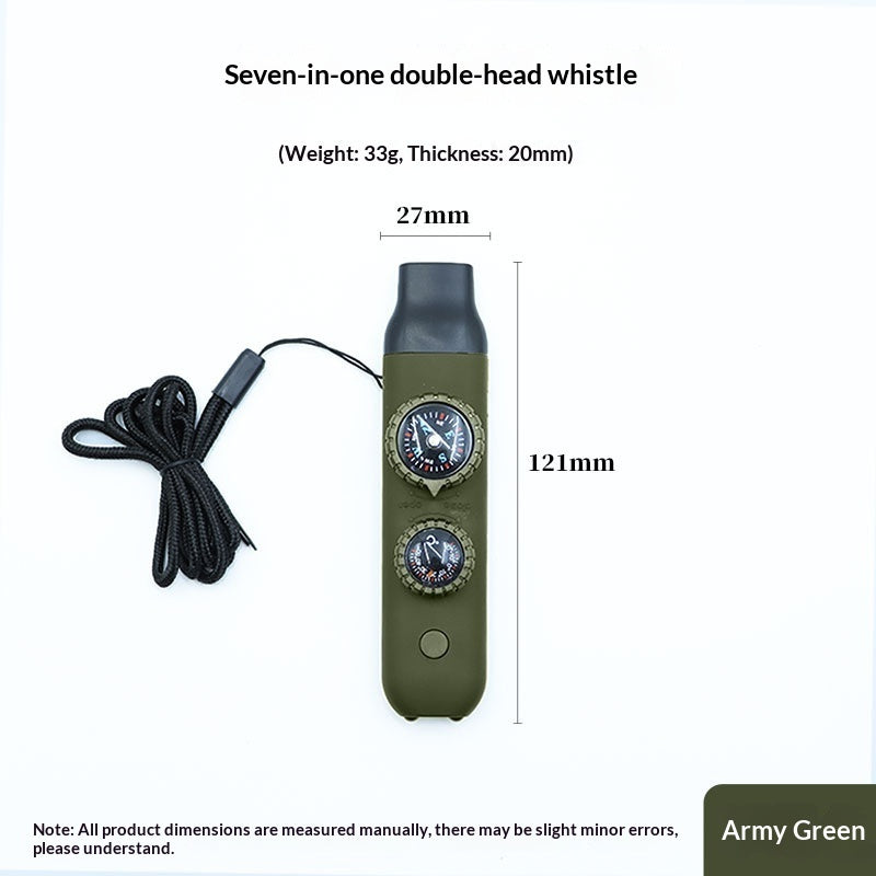 LuxFyre 7-in-1 Travel Safety Whistle — product view 4
