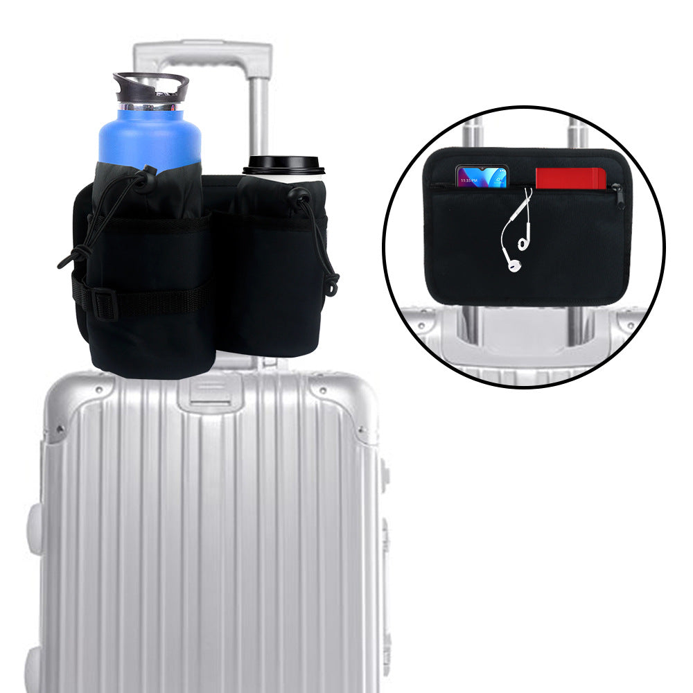 LuxFyre Travel Luggage Cup Holder — product view 1